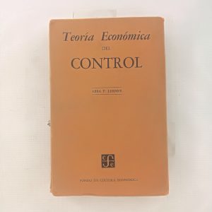 Teoria Economica Del Control, Abba P. Lerner