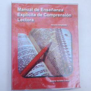 MANUAL DE ENSEÑANZA EXPLICITA DE COMPRENSION LECTORA, REGINA VARETTO CABRE, ED. CID