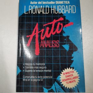 AUTOANALISIS, L. RONALD HUBBARD, ED. DIANETICA