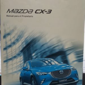 Mazda Cx-3, Manual Del Propietario
