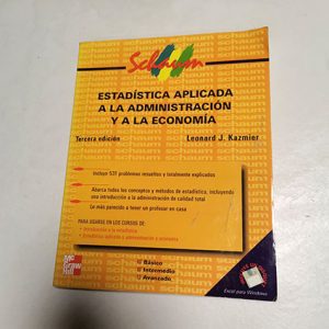 Estadistica Aplicada A La Administracion Y A La EconomiaAutor Leonard J. Kazmier