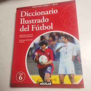 Diccionario Ilustrado Del Futbol Tomo 6 Autor francisco mouat, patricio hidalgo, guillo $10500 Idioma Español Editorial del libro ed. aguilar Tapa del libro Blanda Volumen del libro 1 Con índice Sí Año de publicación 2010 Peso y dimensiones Altura 26 cm Ancho 20 cm Otros Cantidad de páginas 72 Con páginas para colorear No Con realidad aumentada No Género del libro Deporte Subgéneros del libro Deporte, Diccionario, Fútbol Tamaño del libro Bolsillo Edad mínima recomendada 15 años Descripción Producto usado Puede tener marcas estéticas, daños funcionales y no incluir su empaque o sus accesorios originales. Lee atentamente la descripción o pregúntale al vendedor para conocer más. ESTADO : USADO BUEN ESTADO,, tengo 6 tomos diferentes ACEPTO OFERTAS TODAS MIS IMAGENES SON DEL PRODUCTO REAL ACERCO AL METRO ROJAS MAGALLANES DESPACHO A TRAVES DE MERCADO ENVIOS, TURBUS, CORREOS DE CHILE, CHILEEXPRES HAGO ENVIOS DENTRO Y FUERA DEL PAIS LA PERSONA QUE COMPRE TENDRA QUE COMUNICARSE DENTRO DE LOS PROXIMOS 5 DIAS, SI NO SERA CALIFICADO EN FORMA NEGATIVA UBICACION: 10  Garantía del vendedor: 7 días