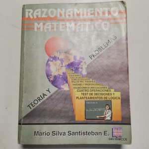 RAZONAMIENTO MATEMATICO Autor MARIO SILVA SANTISTEBAN