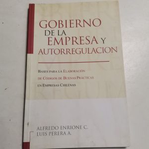 Gobierno De La Naturaleza Y Autorregulacion Autor ALFREDO ENRIONE C., LUIS PERERE A.