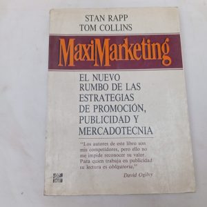 MAXIMARKETING, STAN RAPP, TOM COLLINS, MC GRAW HILL